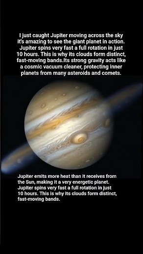 Jupiter: The Fast-Spinning Giant of Our Solar System 🌌⚡