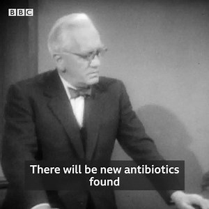 #Onthisday 1955: Sir Alexander Fleming described how he discovered penicillin by chance and discussed his hopes for future scientific and medical breakthroughs. Two months after he showed Panorama viewers his original cultivation that went on to save many millions of lives, he died at the age of 73. | BBC Archive