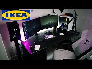 How to get an INSANE Desk Setup for UNDER $100 from Ikea!