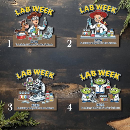 Lab Story Sticker, Lab Week 2026 Funny Vinyl, Toy Story Science Decal, Gift for Lab Tech, Scientist Laptop Sticker, Pixar Parody AYAW30 - Etsy