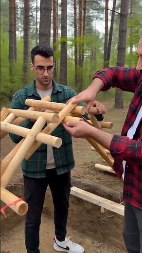 Build a Bridge with NO Nails 🤯 | Da Vinci Wood Trick