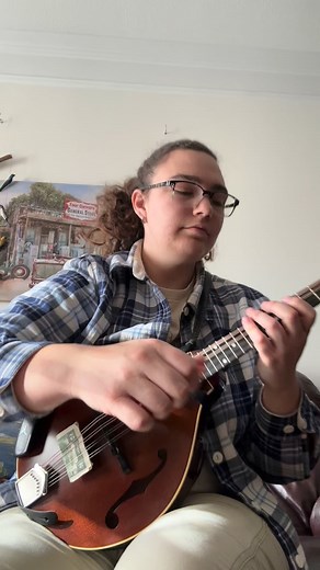 I’ve been learning a TON of Adam Steffey solos for my band at @etsubluegrass and here’s a sneak peek of You Took All The Rambling Out Of Me! We’re performing Saturday Nov 8th at The Boone’s Creek Opry, so come join us for a great evening of live bluegrass. #mandolin #tennessee #johnsoncitytn #bluegrass #mandolorian #mandolinist | Jade Throneberry