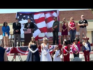 Porterville Flag Day ceremony 2025