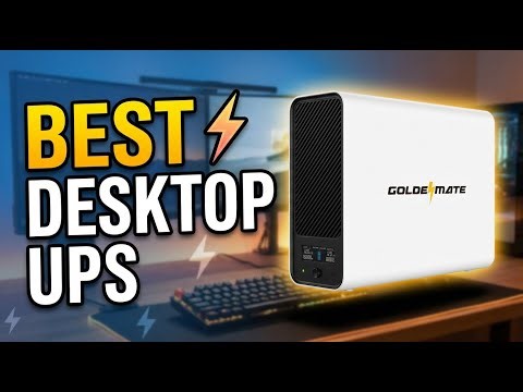 Best Desktop UPS 2026: Top 6 Battery Backup Systems for PC & Home Office Protection