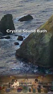 1-Minute Crystal Sound Bath to Reset Your Mind ✨