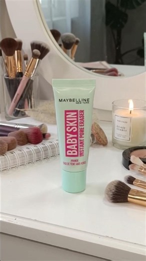 Testing Maybelline Baby Skin Primer 👀 | Does It Actually Work? #affordablemakeup #MaybellinePrimer
