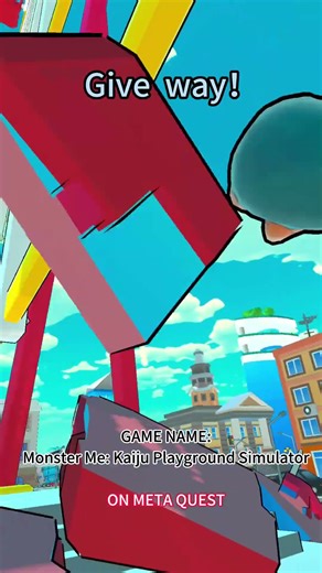 Give the way ! #gaming #iamcat#virtualrealitygame #iamsecurity #vrgames #vrgaming #vr #games