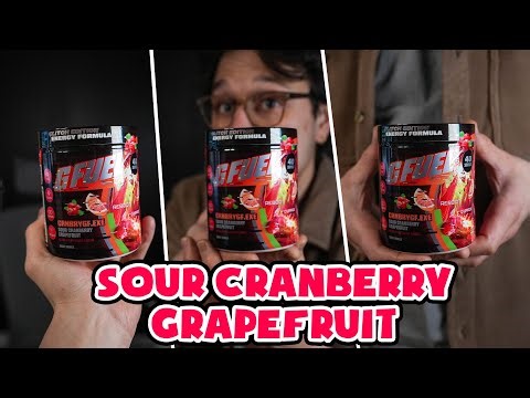 Sour Cranberry Grapefruit GFUEL Taste Test!