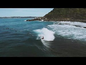 A little bit of surf action at Forresters Beach on the Central Coast.