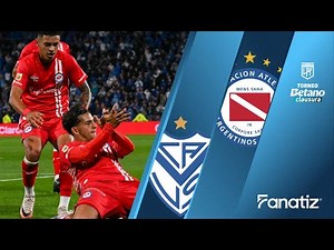 Velez Sarsfield 0 vs. 2 Argentinos Juniors - Game Highlights | #torneoclausura2025