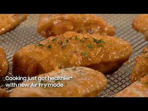 Samsung Range's Air Fry Option