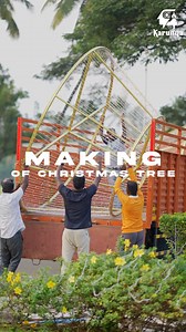 154K views · 4.6K reactions | Making of a 39-Feet Christmas Tree at...