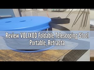 Review VOLIXOD Foldable Telescoping Stool Portable, Retractable Stool for Adults, Upgraded Collapsib