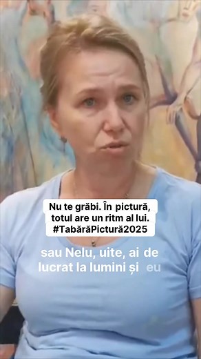 Când începi să pictezi, vrei rezultate imediat. Dar în pictură nu e despre grabă, ci despre răbdare. Fiecare modul, fiecare greșeală, fiecare exercițiu te aduce mai aproape de momentul în care chiar simți: „Acum înțeleg.” Ai încredere în tine. Continuă. | Pictura pe înțelesul tuturor - Mariana Șerban