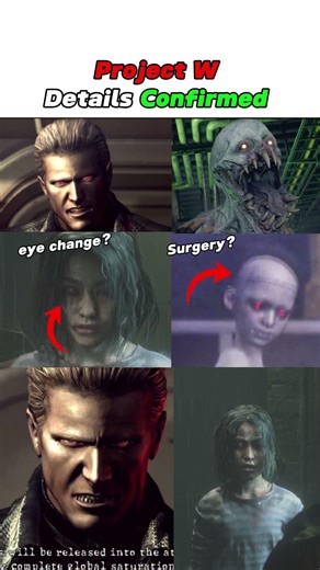 Project Wesker Details Confirmed? #residentevil #residentevilrequiem #shorts #explore #xyzbca