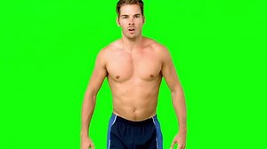 clip-3871457-shirtless-serious-man-flexing-muscles-slow-motion