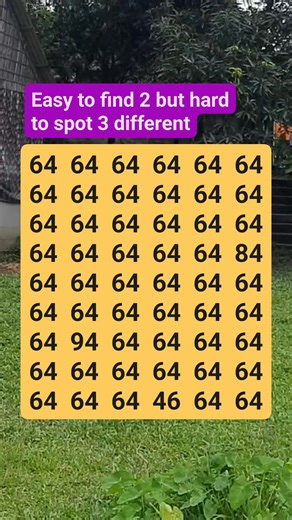 Hard to find 3 different number #usa #puzzle #fblifestyle | IQ Check