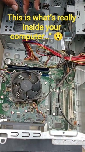 Computer Parts Explained ⚡ Inside CPU | Computer Parts Explained | CPU, RAM, #ComputerParts #shorts