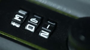 Combination On Lock Box Stock Footage Video (100% Royalty-free) 9190451 | Shutterstock