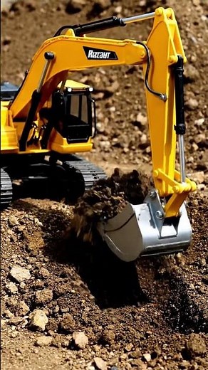 Tiny RC Excavator Does Heavy Lifting! 💪