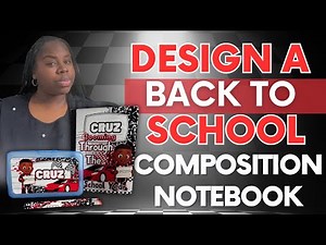 Design a Back-to-School Composition Notebook in Canva!