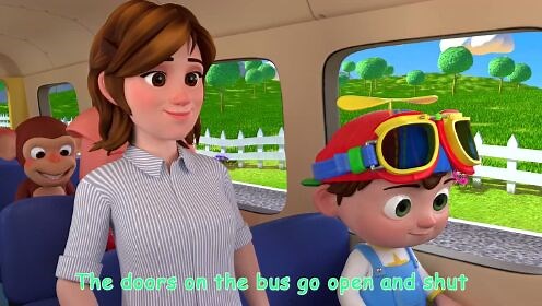 英文儿歌《Wheels on the Bus》