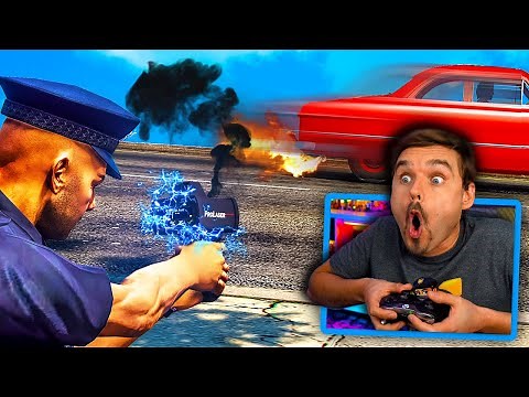 This car is SO FAST in GTA 5 it BROKE the Police Speed Trap!