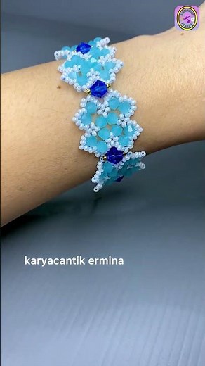 Tutorial how to make this year's trendy beaded bracelets