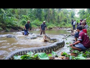 Incredible Encounter with a Giant Anaconda in the Wild