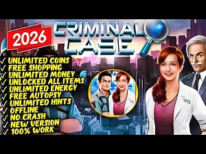 CRIMINAL CASE FREE AND UNLIMITED ALL ITEM NEW UPDATE 2026