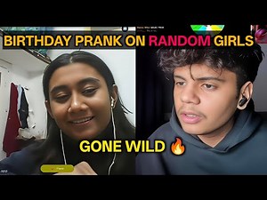 Birthday Prank On Cute Girls Gets OUT OF HAND! | @MAZE_xD 