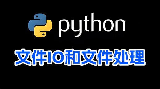 【Python文件IO和文件处理】从入门到精通，实现文件自动化，文件批量处理