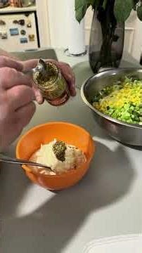 Fresh Chicken Salad with Radish, Greens, and a Crunchy Twist!