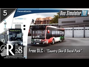 Bus Simulator 18 | "FREE DLC - Country Skin & Decal Pack"