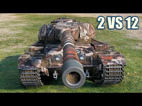 Conqueror • 2 vs 12 The Impossible is Possible )) World of Tanks