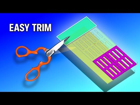 Trim Drop Fast – CNC Router Trick