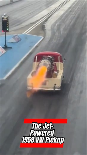 From Beetle to Blast: The Jet-Powered 1958 VW Pickup That Defied Gravity