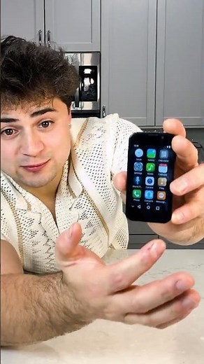 I Bought the WORLDS Smallest iPhone!! 😱 #shorts #smallestiphone #worldssmallest #technology #iphone