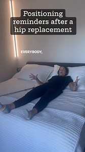 172K views · 1.1K reactions | Positioning reminders after a hip...