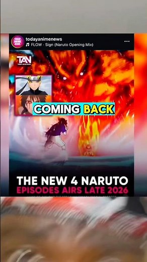 Naruto Is COMING BACK⁉️🥹