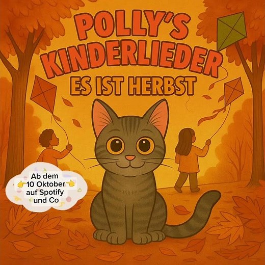 🎶 Es ist Herbst 🍂 – Neues Kinderlied von Polly's Kinderlieder 🐱