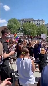 264K views · 4.4K reactions |  Footage from the peaceful protest in London for George Floyd ❤️ Insta credits @paulbrown_uk | GRM Daily | Facebook