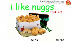 Baldi loves nuggs by Kouggu8is