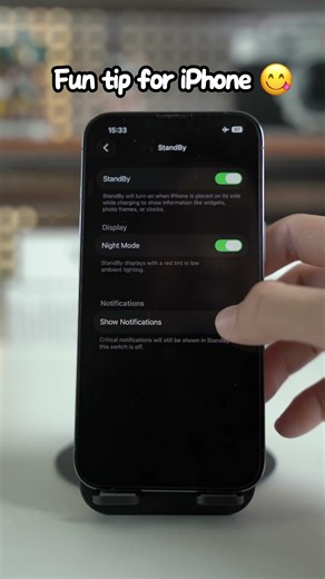 Turn your iPhone into an alarm clock! #ios #ios26 #iphonetips #iphone #iphonetricks