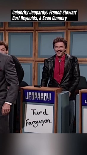 Celebrity Jeopardy! Funny Moments with French Stewart and Burt Reynolds