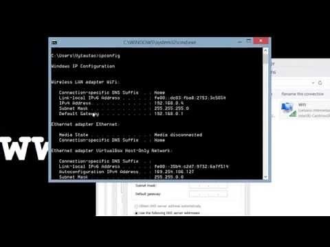 Kaip sužinoti ir pasikeist IP adresa windows