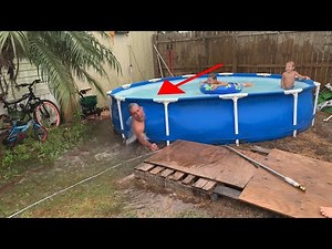 Cutting open a pool