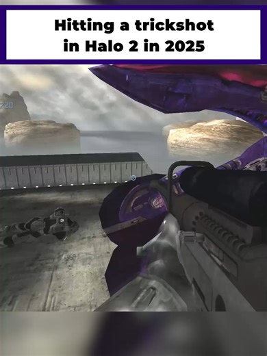 This Halo 2 trickshot is seriously impressive 🫡👏 #Halo #Halo2 #gaming