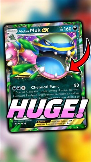 Is Alolan Muk TRASH Or PEAK?! NEW Deck Lists! #pocket #pokemon #pokemontcgpocket #shorts