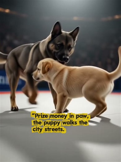 “Karate Puppy Wins the Competition… Then Does Something Amazing”#shortsvideo